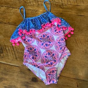 Girl’s Nicole Miller Swimsuit Size 6